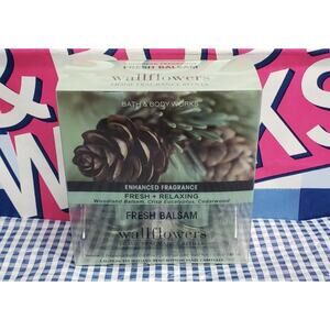 BBW Fresh Balsam ENHANCED FRESH & RELAXING Wallflower Refills